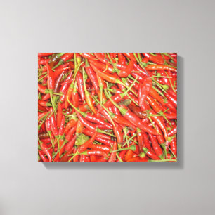 hot chilli canvas print