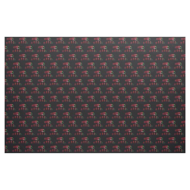 Hot chilli fabric (Yard)