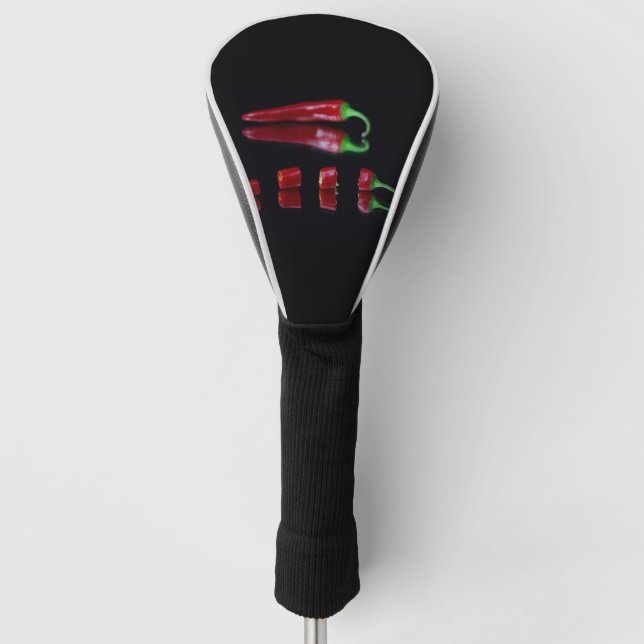 Hot chilli golf head cover (Front)