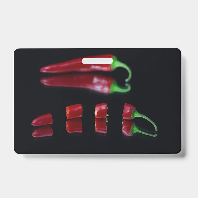 Hot chilli ID badge (Front)