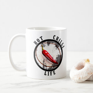 Hot chilli life  coffee mug
