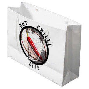 Hot chilli life large gift bag