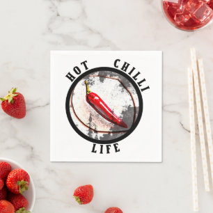 Hot chilli life napkin
