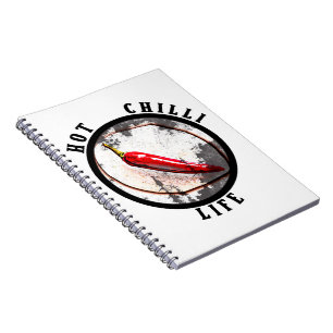 Hot chilli life notebook