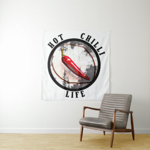 Hot chilli life tapestry