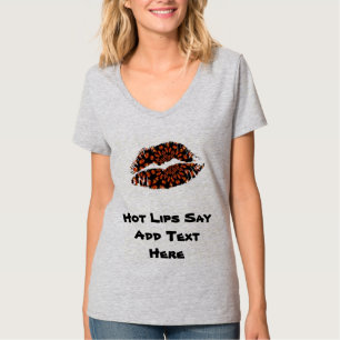 Hot Chilli Lips AA Cap Sleeve T-Shirt