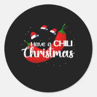 Hot Chilli Pepper Christmas Design, Unisex