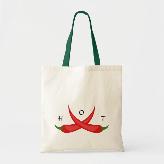 Hot Chilli Pepper Tote Bag (Front)