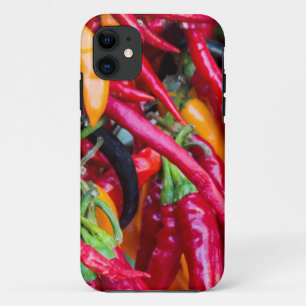 Hot Chilli Peppers At Farmers Market In Madison Case-Mate iPhone Case