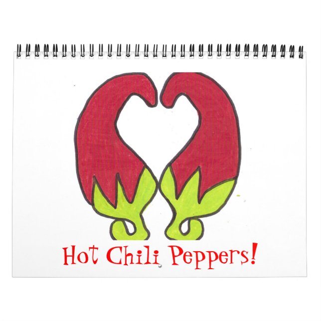 Hot Chilli Peppers! Calendar (Cover)
