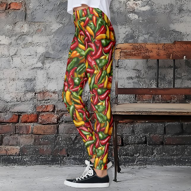 Hot Chilli Peppers Leggings (Hot Chili Pepper Leggings)