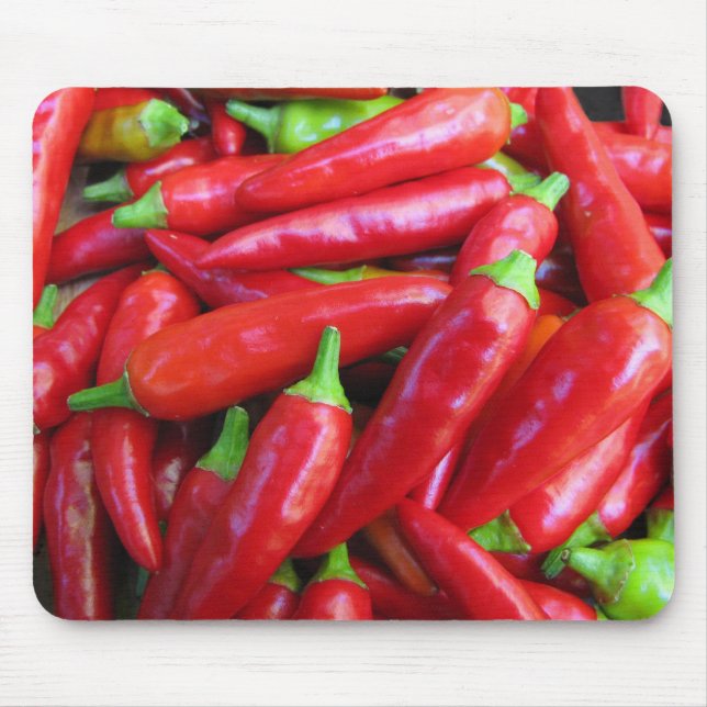 Hot Chilli Peppers Mouse Pad (Front)