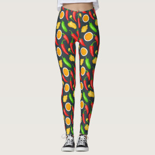 Hot Chilli Peppers Pattern Leggings