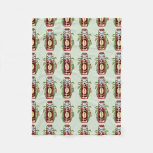Hot Chilli Sauce Fleece Blanket