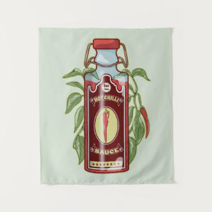 Hot Chilli Sauce Tapestry