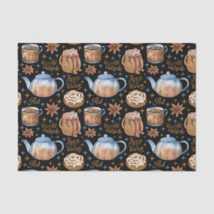 Hot Chocolate and Cinnamon Barns Tissue Paper