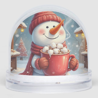 Hot Chocolate, Author Natasha Us Snowglobe