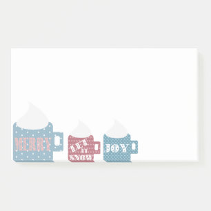 Hot Chocolate Camp Mug Custom Personalised Post-it Notes