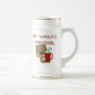 Hot Chocolate Connoisseur Boy Bear Beer Stein