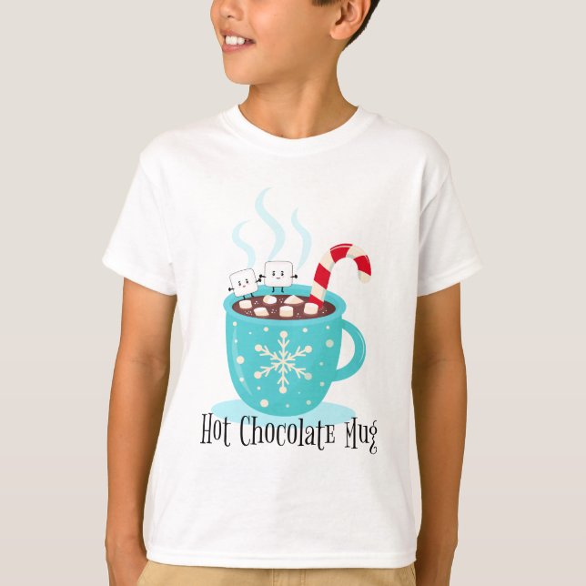 Hot Chocolate Mug T-Shirt (Front)