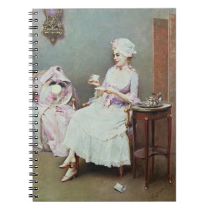 Hot Chocolate (oil on canvas) Notebook