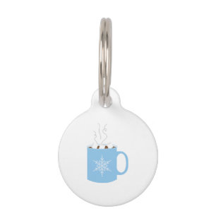 Hot Chocolate Pet Tag