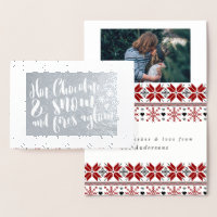 Hot Chocolate & Snow Rhyme Design