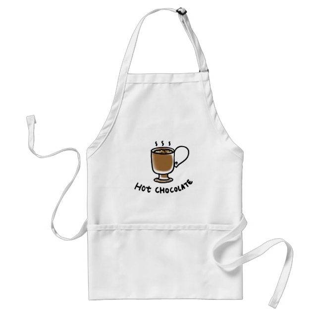 Hot chocolate standard apron (Front)