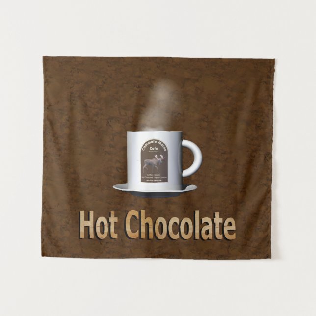 Hot Chocolate Tapestry (Front (Horizontal))