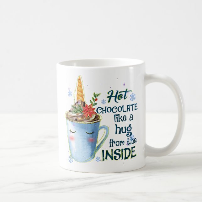 Hot Chocolate Unicorn Coffee Mug (Right)