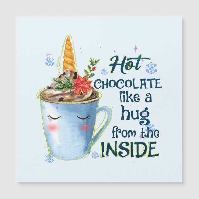 Hot Chocolate Unicorn | Cosy Unicorn Winter (Front)