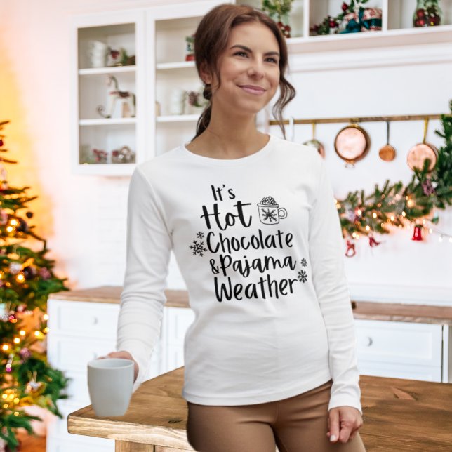 Hot Chocolate Weather Lover T-Shirt (Creator Uploaded)