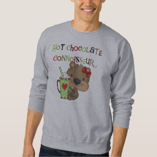 Hot ChocolateConoisseur Girl Bear Sweatshirt