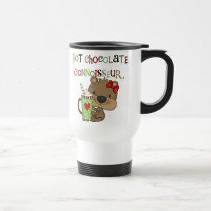Hot ChocolateConoisseur Girl Bear Travel Mug