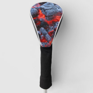 Hot coals golf head cover