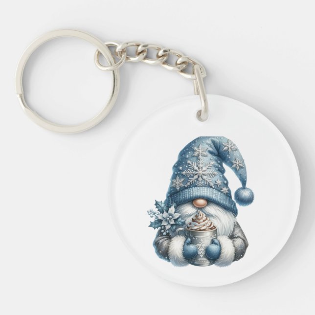 Hot Coco Gnome Key Ring (Front)