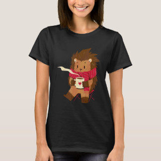 Hot Coco Hedgehog Camping Crew Road Trip T-Shirt