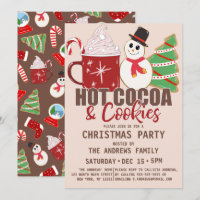 Hot Cocoa and Cookies Quote Cute Christmas