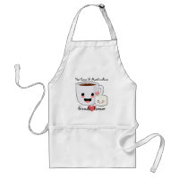 Hot Cocoa and Marshmallow Apron