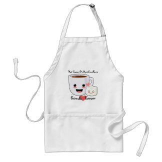Hot Cocoa and Marshmallow Apron