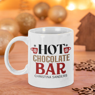 Hot Cocoa Bar Funny Christmas Coffee Mug