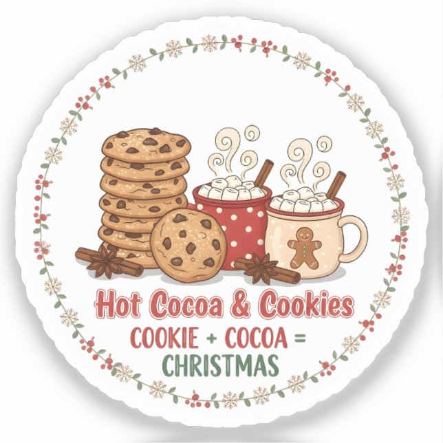 Hot Cocoa & Cookies Christmas (Front)