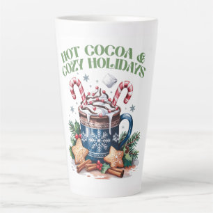Hot Cocoa & Cozy Holidays Latte Mug