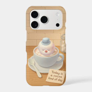 Hot Cocoa Day: Smiling Bichon Marshmallow Art