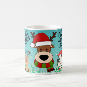 hot cocoa merry Christmas vibes Coffee Mug