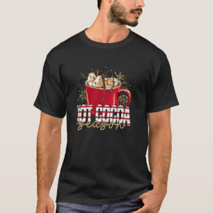 Hot Cocoa Season Chocolate Coffee Hot Cocoa Christ T-Shirt