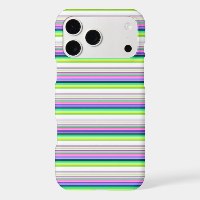 Hot colourful neon stripes (Back)