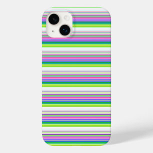 Hot colourful neon stripes Case-Mate iPhone 14 plus case