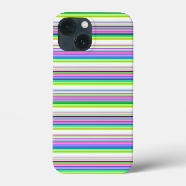 Hot colourful neon stripes Case-Mate iPhone case (Back)