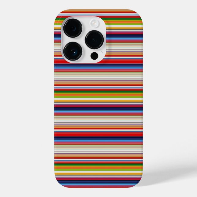 Hot colourful stripes Case-Mate iPhone case (Back)